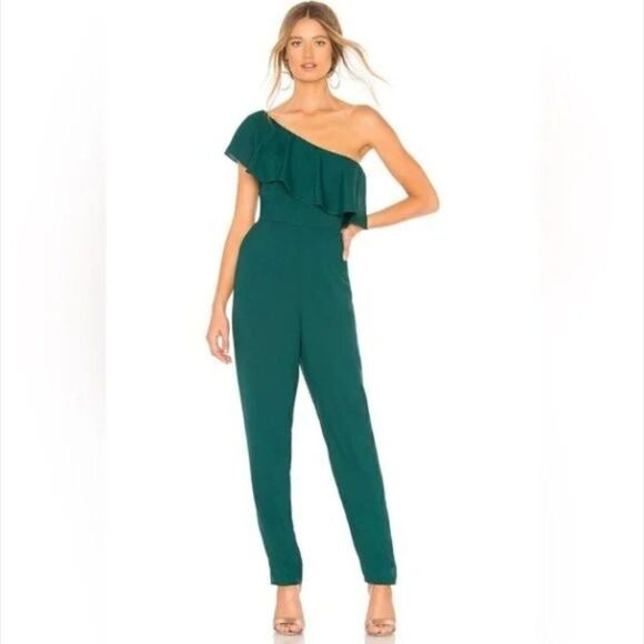 Yumi Kim Women's Revolve Cascade Jumpsuit Green NWT size XS